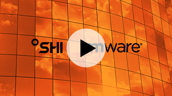 SHI VMware Video icon- logo with play button