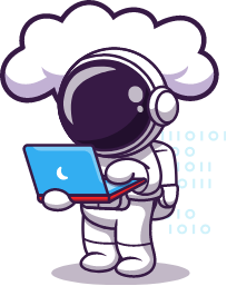 Rocketman with a laptop