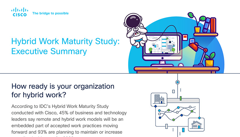 HW Maturity Model Summary icon - showing company logo, title and a spaceman coming out of a monitor